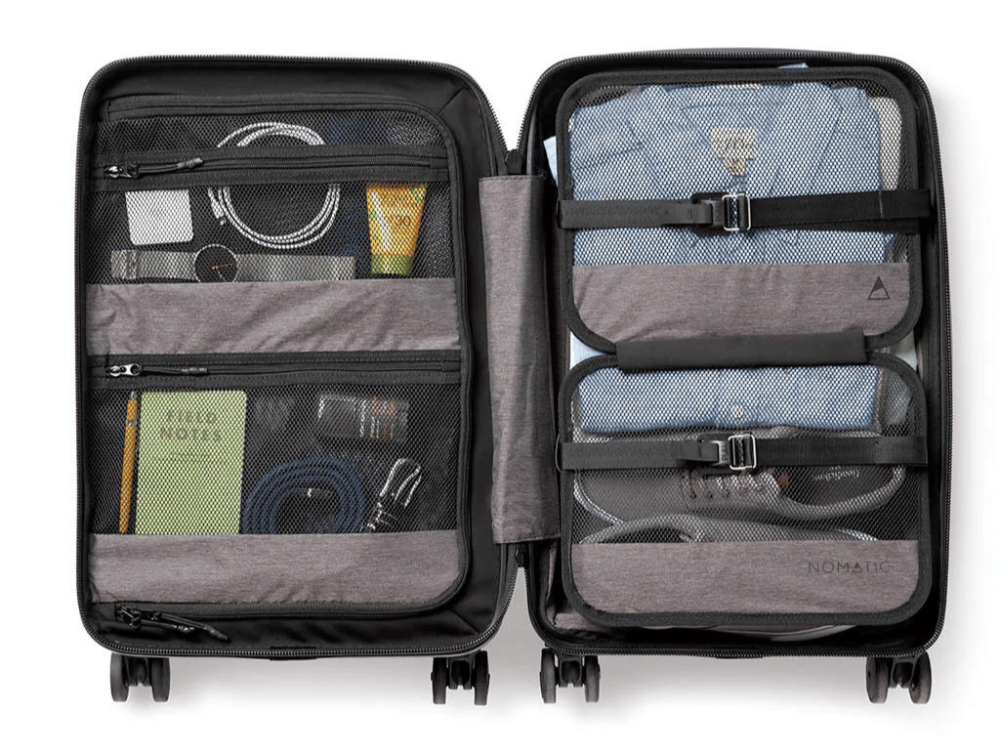 Roller Luggage Review Underseat Luggage Nomadic Vacations